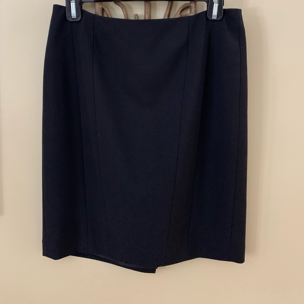 Anne Klein Black Pencil Skirt